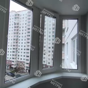 Отделка балкона с утеплением в многоквартирном доме