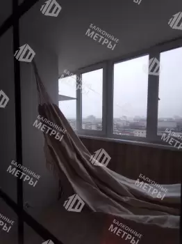 Ремонт балкона с утеплением в панельном доме