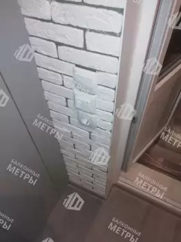 Отделка с утеплением балкона в панельном доме