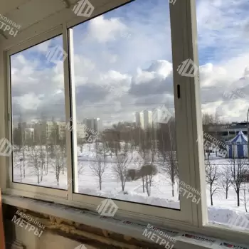 Остекление и отделка двух балконов