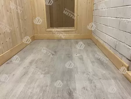 Отделка и утепление эркерного балкона